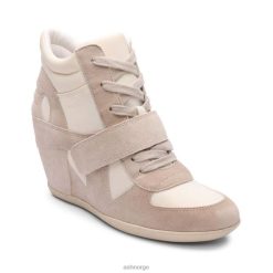 ASH kvinner bowie bis wedge joggesko RD4VB23 joggesko talkum/off-white