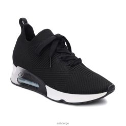 ASH kvinner larsen sneaker i mesh RD4VB18 joggesko svart