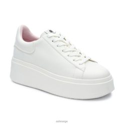 ASH kvinner moby be kind plattformsneaker RD4VB6 joggesko hvit/krystallrose